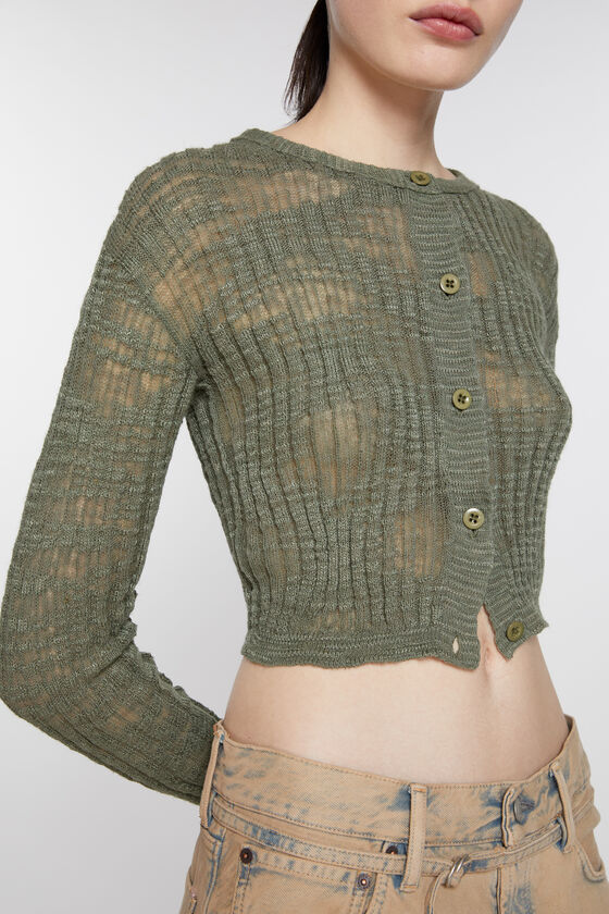 (image for) Top-Level Wide rib cardigan